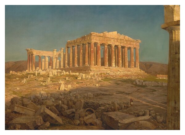 Obraz - Frederic Edwin Church, The Parthenon, reprodukcia (70x50 cm)