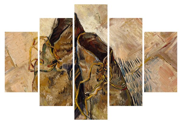 Obraz - Vincent van Gogh, Shoes, reprodukcia (150x105 cm)