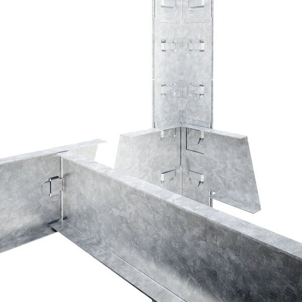 Akciový balíček 1+1 Kovový regál ECONOMY 180x90x40 - pozinkovaný