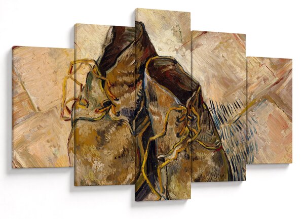 Obraz - Vincent van Gogh, Shoes, reprodukcia (150x105 cm)