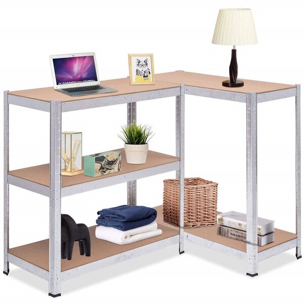 Akciový balíček 1+1 Kovový regál ECONOMY 180x90x40 - pozinkovaný