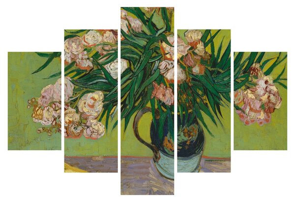 Obraz - Vincent van Gogh, Oleanders, reprodukcia (150x105 cm)