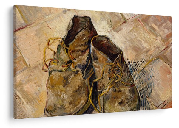 Obraz - Vincent van Gogh, Shoes, reprodukcia (90x60 cm)
