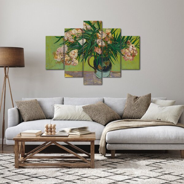 Obraz - Vincent van Gogh, Oleanders, reprodukcia (150x105 cm)