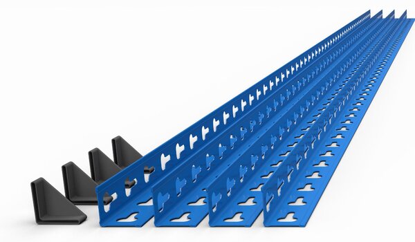 Akciový balíček Kovový regál TITAN 216x140x40 5 políc nosnosť 1500 kg - 3 ks