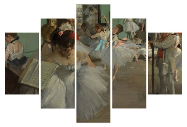 Obraz - Edgar Degas, The Dance Class, reprodukcia (150x105 cm)
