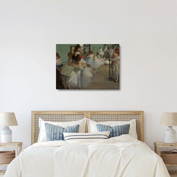 Obraz - Edgar Degas, The Dance Class, reprodukcia (70x50 cm)