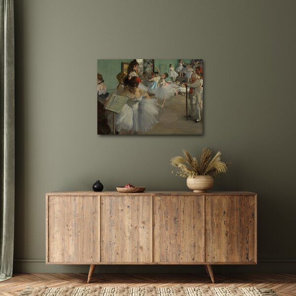 Obraz - Edgar Degas, The Dance Class, reprodukcia (70x50 cm)