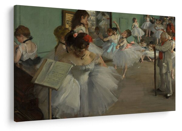 Obraz - Edgar Degas, The Dance Class, reprodukcia (90x60 cm)