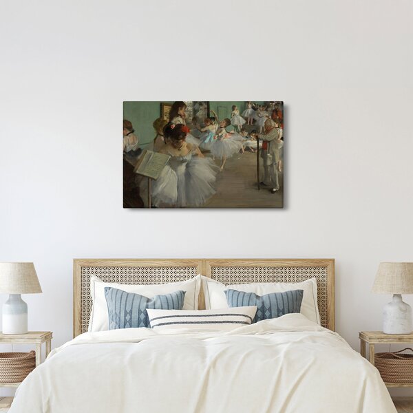 Obraz - Edgar Degas, The Dance Class, reprodukcia (90x60 cm)