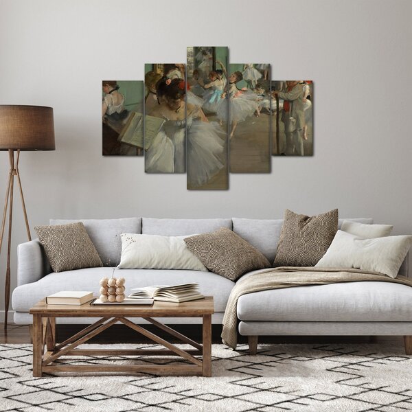 Obraz - Edgar Degas, The Dance Class, reprodukcia (150x105 cm)
