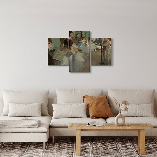 Obraz - Edgar Degas, The Dance Class, reprodukcia (90x60 cm)