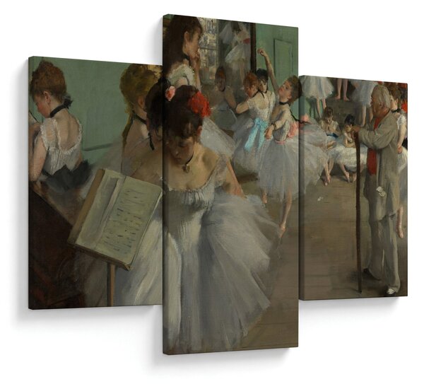 Obraz - Edgar Degas, The Dance Class, reprodukcia (90x60 cm)