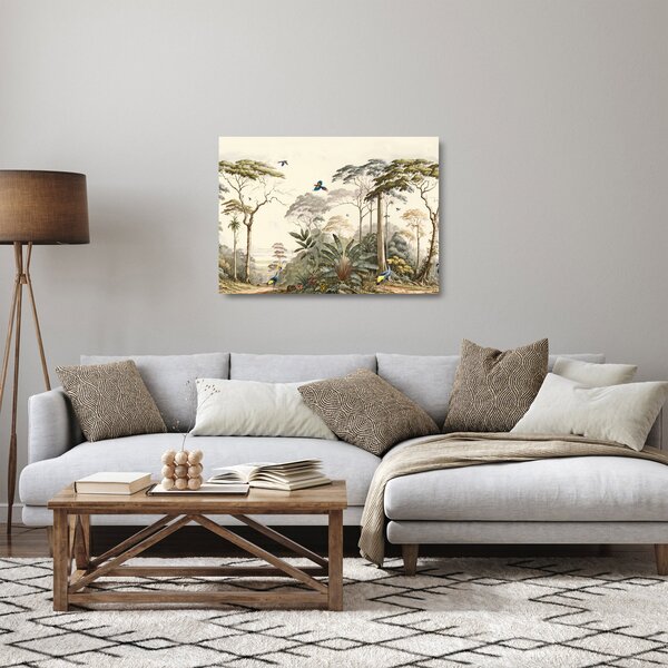 Sklenený obraz - Amazonský prales (70x50 cm)