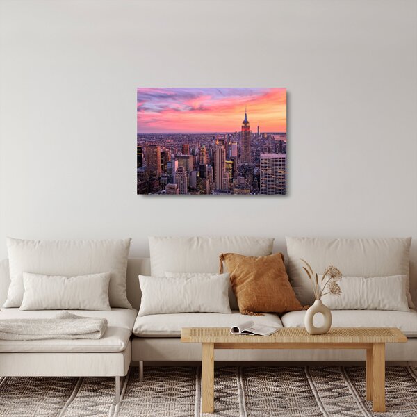 Sklenený obraz - New York (70x50 cm)