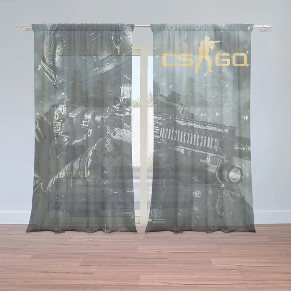 Sablio Záclony CS:GO Vojak 1: 2ks 150x250cm