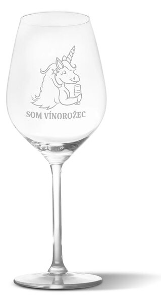 Sablio Pohár na víno Som vínorožec 49 cl