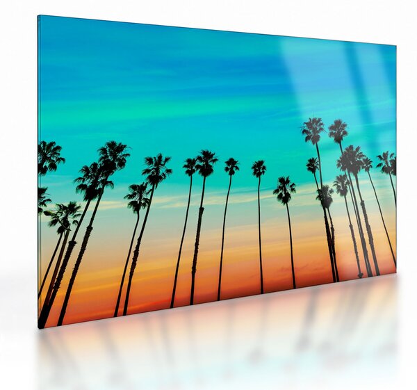 Sklenený obraz - Kalifornia (70x50 cm)