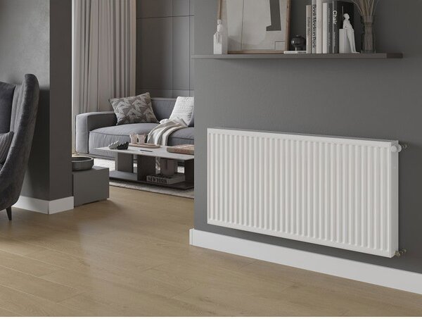 Mexen C22 doskový radiátor 300 x 1200 mm, bočné pripojenie, 1120 W, biely - W422-030-120-00