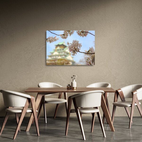 Sklenený obraz - Sakura (70x50 cm)