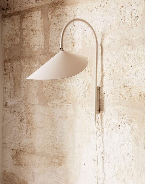 Ferm Living Nástenná lampa Arum Swivel, cashmere 1104266326