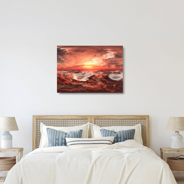 Sklenený obraz - Mars (70x50 cm)