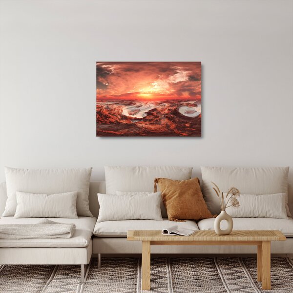 Sklenený obraz - Mars (70x50 cm)