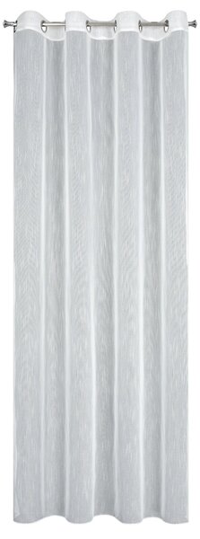 ZÁCLONA NA KRÚŽKOCH MONIC 140X260 CM BIELA