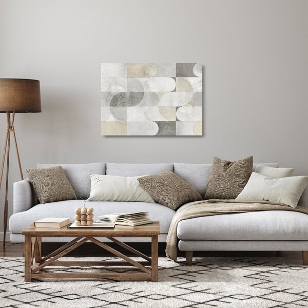 Sklenený obraz - Dlaždice (70x50 cm)