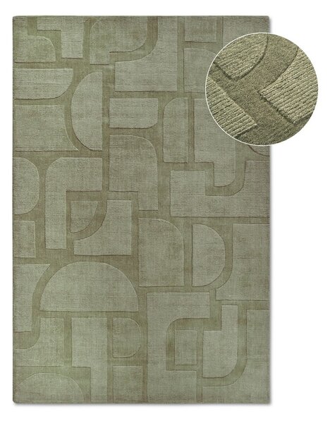 Zelený ručne tkaný vlnený koberec 160x230 cm Alexis – Villeroy&Boch