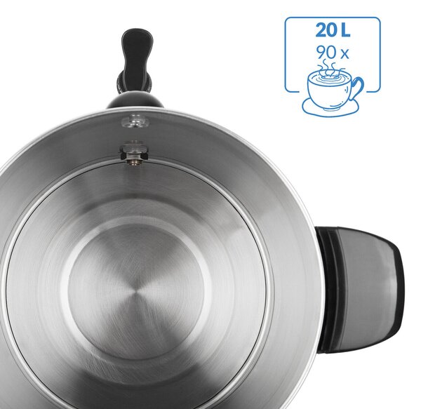 Monzana Varič na víno/čaj COZY, 20l, strieborná