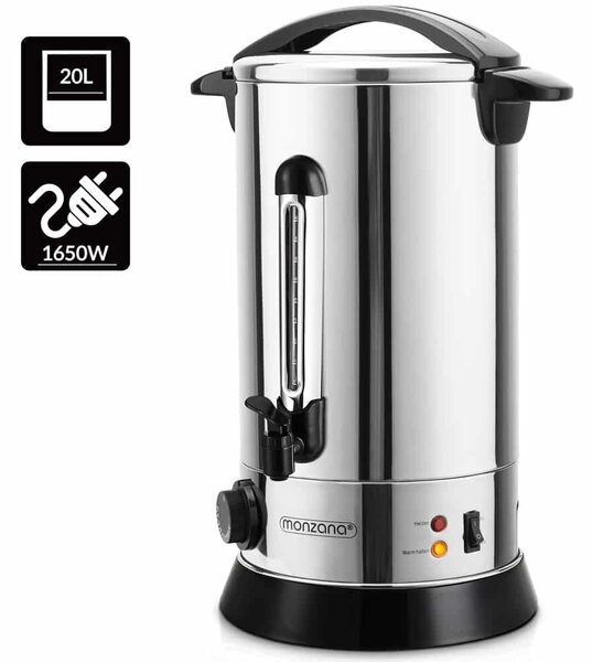 Monzana Varič na víno/čaj COZY, 20l, strieborná