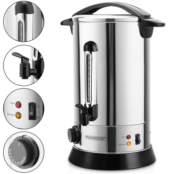 Monzana Varič na víno/čaj COZY, 20l, strieborná