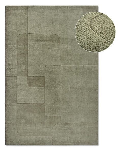 Zelený ručne tkaný vlnený koberec 160x230 cm Charlotte – Villeroy&Boch