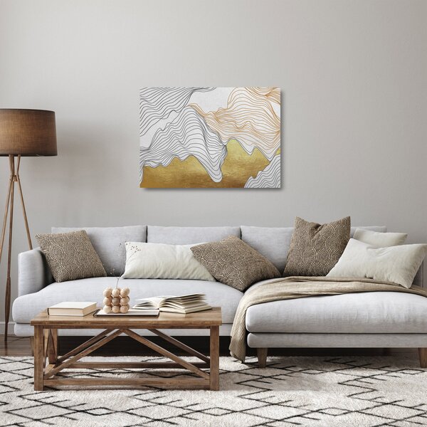 Sklenený obraz - Dekor III. (70x50 cm)