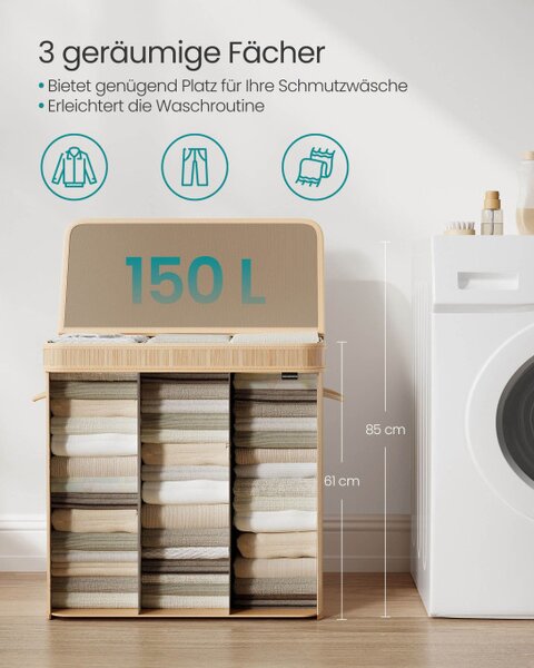 Kôš na bielizeň 150L LCB062N01