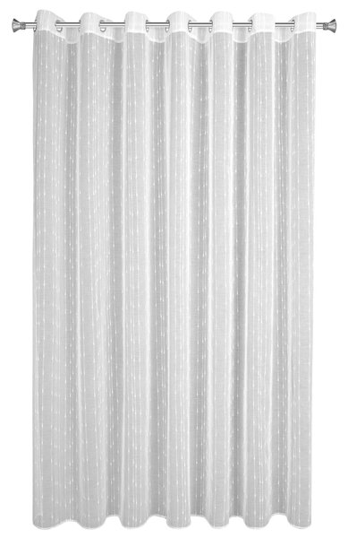 ZÁCLONA NA KRÚŽKOCH BECKY 350X250 CM BIELA