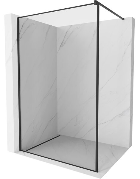 Mexen Kioto sprchová stena Walk-in 60 x 200 cm, čierny rám 8 mm, čierna - 800-060-101-70-70