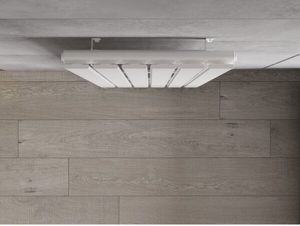 Mexen Boston dekoratívny radiátor 1800 x 452 mm, 888 W, biely - W213-1800-452-00-20