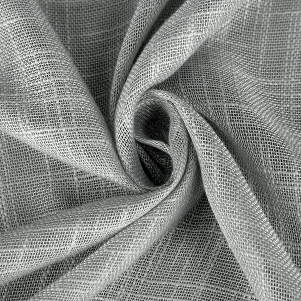 ZÁVES NA KRÚŽKOCH LIREN 140X250 CM STRIEBORNÁ