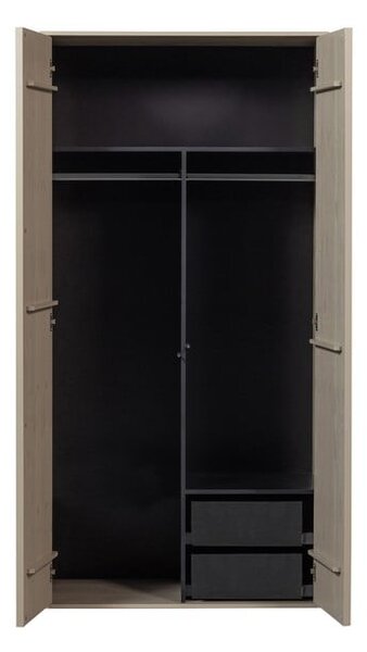 Krémová modulárna skriňa z borovicového dreva 100x200 cm Daily – vtwonen