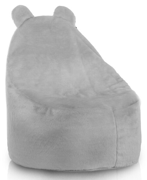 Kreslo pre deti Teddy Yeti sivé