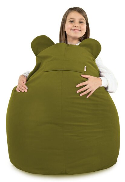 Kreslo pre deti Teddy zelené