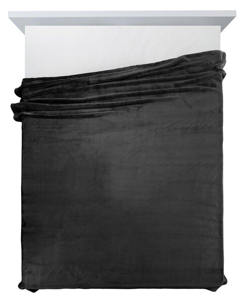DEKA Z MIKROFLANELU CINDY5 150X200 CM ČIERNA