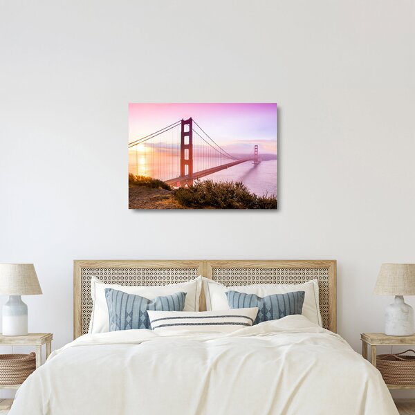 Sklenený obraz - San Francisco (70x50 cm)