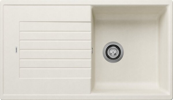 Blanco Zia 5 S, silgranitový drez 860x500x190 mm, 1-komorový, biela jemná, BLA-527204