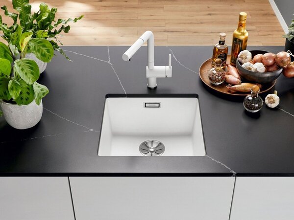 Blanco Subline 400-U, silgranitový drez pod pracovnú dosku 400x400x190 mm, 1-komorový, antracitová, BLA-523422