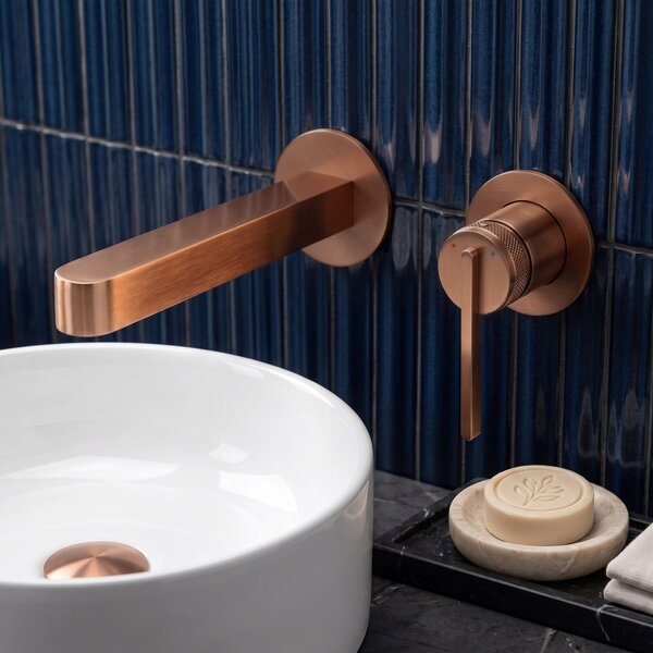 Podomietková vaňová batéria REA Grace Brush Copper