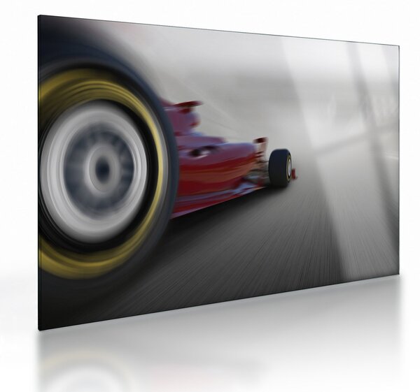 Sklenený obraz - Formula (70x50 cm)