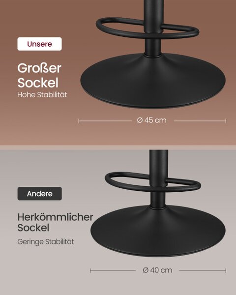 Set dvoch barových stoličiek LJB095K01